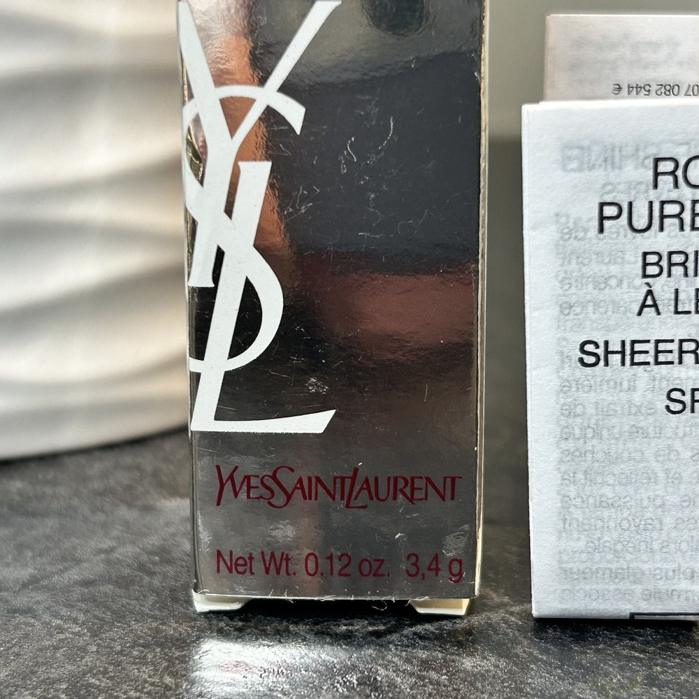NEW Yves Saint Laurent Love Collection Pure Shine Lipstick 97 STARRY DREAM Rare - Picture 9 of 13